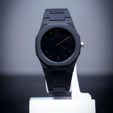 Luxury Watch for Men Water Resistant Stainless Black Steel