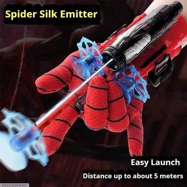 Spider Silk Emitter Toy for Kids, Easy Launch 5m Flight