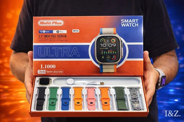 MEFIT Plus Ultra Smart Watch L1000 1000mAh Bluetooth 5.3 with 7 Straps