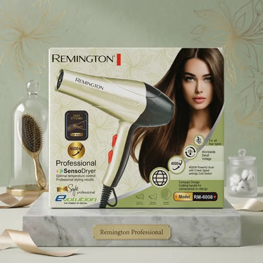 Portable Hair Dryer Green ABS Lightweight - High Quality Product
