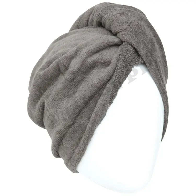 Bath Towels - Dry Hair Cap Super Absorbent Quick-drying Shower towel (Random color) 65 CM length