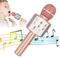 Bluetooth Handheld Karaoke Speaker Player Machine for Kids Adults Home KTV Party for Android/Iphone/Ipad/Pc (Random Color)