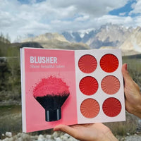 All In One Professional Makeup Palette Book – Complete 4 In 1 Beauty Kit With Highlighters, Contour, Eyeshadow, Blush, And Eyebrow Powders