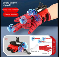 Spiderman Web Dart Shooter | Kids Spider Launcher Toy | With or Without Gloves