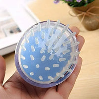 Hair Wash Brush & Scalp Massage Comb – Anti-Dandruff Silicone Shampoo Brush | Deep Scalp Cleanser, Hair Growth Massager - High Quality