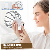 Electric Scalp Massager Octopus Shaped Scalp Massager with 12 Claws 500mAh 3 Mode Scalp Massage Tool with Handle Compact Head Massager for Stress/Headache Relief & More