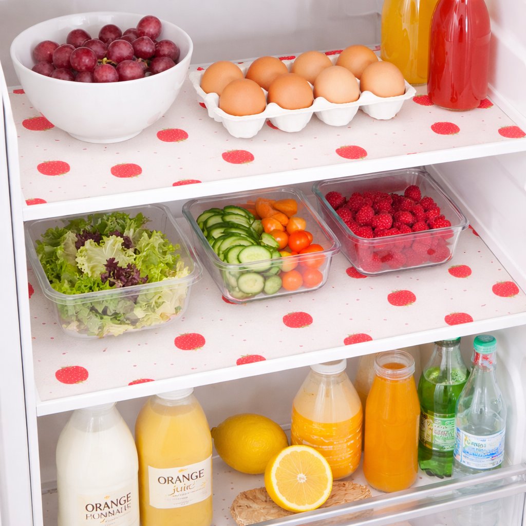 Royal PVC Kitchen & Fridge Mat – (45cm x 150cm) RANDOM DESIGNS