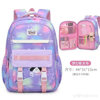 Unicorn Backpack Cute Durable Lightweight School Bag Casual Student Bag For Kids | Light Green