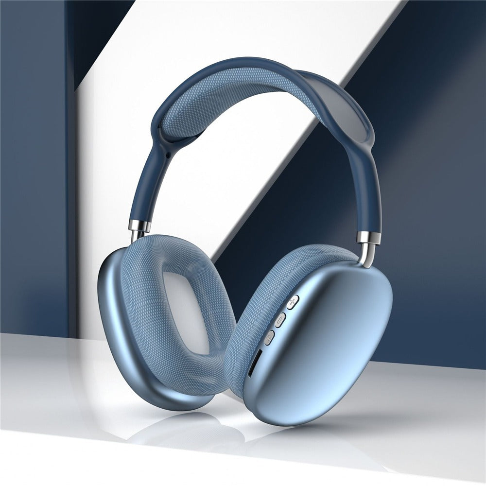 P9 Wireless Bluetooth Headphones – Fidelity Stereo Sound with Foldable Design, Soft Cushion Comfort, and Multi-Mode Playback ( Mix Color