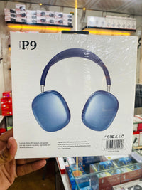P9 Wireless Bluetooth Headphones – Fidelity Stereo Sound with Foldable Design, Soft Cushion Comfort, and Multi-Mode Playback ( Mix Color