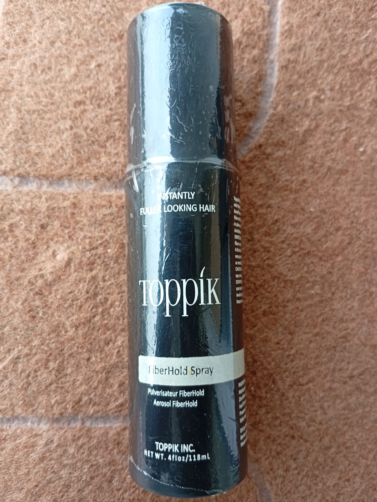 Toppik Hair Fiber Holding Spray, Instant Fuller Looking Hair - 118m