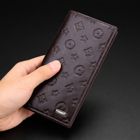 New Design Long Wallet for Men & Women | 12 Card Slots - Black