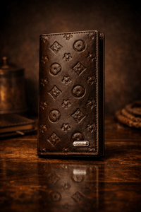 New Design Long Wallet for Men & Women | 12 Card Slots - Black