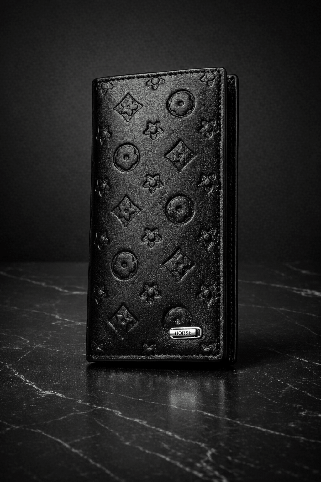 New Design Long Wallet for Men & Women | 12 Card Slots - Black