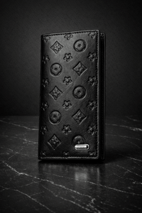 New Design Long Wallet for Men & Women | 12 Card Slots - Black