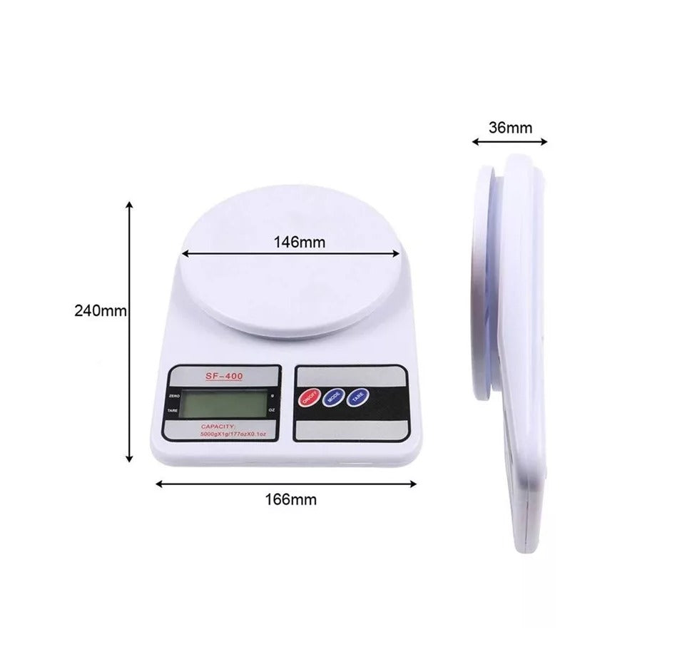 SF-400 Electronic Kitchen Scale 5kg/1g | Digital Food Weight Scale for Baking & Cooking High Quality