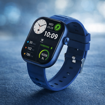 itel Smart Watch Fit O20 – 2.04" HD Display Smartwatch with Bluetooth Calling & AI Watch Face - Random Color