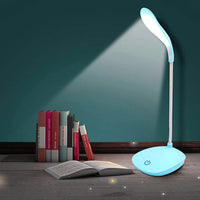 3 Levels Dimming LED Desk Lamp – Smart Touch Control Flexible Eye-Protection Study Light