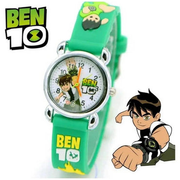 Kids Frozen Watch Set 6 Pcs Cartoon Strap