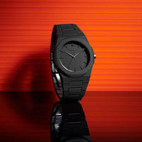 Luxury Watch for Men Water Resistant Stainless Black Steel