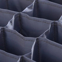Grey Foldable Sock Organizer for Small Homes
