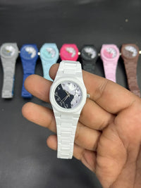 Stylish Arabic Aura Watch for Girls Women Pink
