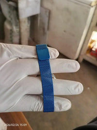 Women's Cobalt Blue Starry Sky Watch with Mesh Strap