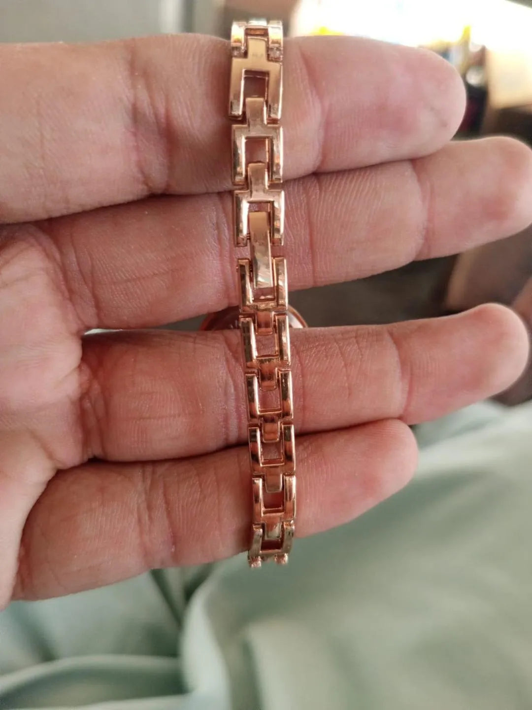 Rose Gold Crystal Bracelet Watch for Women 6mm