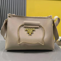 Women's PU Leather Plain Shoulder Bag