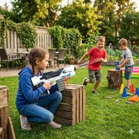 Professional Soft-Bullet Blaster Gun for Kids 1-12 Years