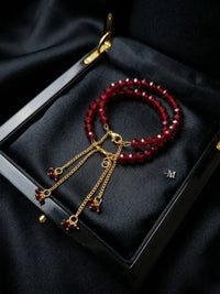 Adjustable Pearl Chain Bracelet Set for Women