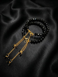 Adjustable Pearl Chain Bracelet Set for Women