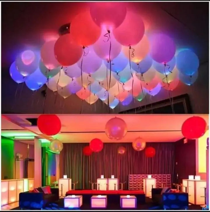 LED Balloons Pull Tab Light Festive Party Décor