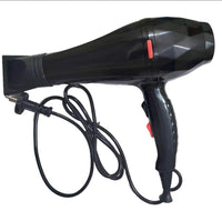 Black Hair Dryer with 3000W & 5-Temperature Control