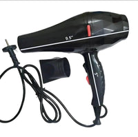 Black Hair Dryer with 3000W & 5-Temperature Control