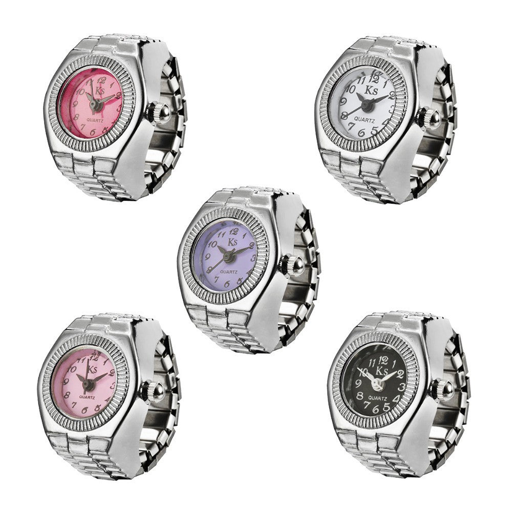Retro Couple Quartz Watch Ring White Girl / Women / Men Daily Use - Original Available in Multi Colors