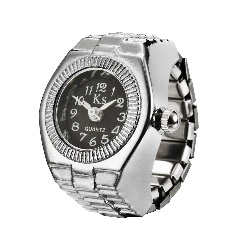 Retro Couple Quartz Watch Ring White Girl / Women / Men Daily Use - Original Available in Multi Colors