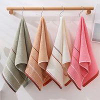Towel Set Blue Striped Thick Cotton Face Towel - Specifications (length * width cm) Approximately 34*73