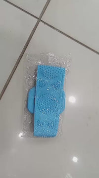 Silicone Bath Body Brush Soft Rubbing Exfoliating Massage For Back Cleaning High Quality Bathroom Accessories | Random Colour